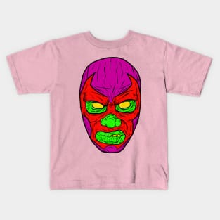 Doc Archaic Luchador Mask Kids T-Shirt